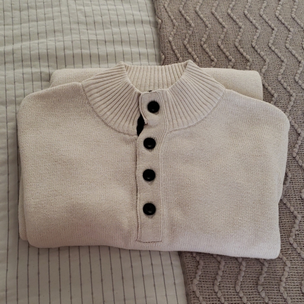 🔥Mens Casual Pullover Sweater